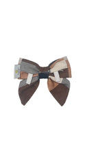 Load image into Gallery viewer, Flannel Burberry Black Ladybow
