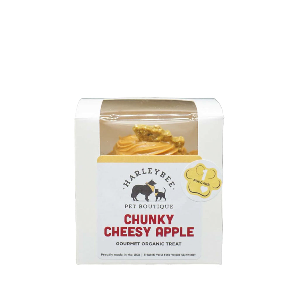 Chunky Cheesy Apple Pawcake