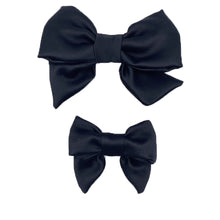 Load image into Gallery viewer, Tuxedo Black Lady Bow
