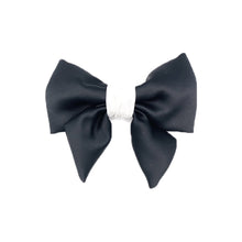 Load image into Gallery viewer, Tuxedo Black and White Lady Bow
